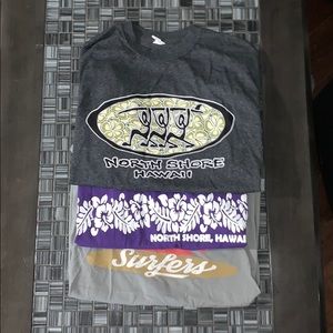 Pack of 3 Hawaii T-shirts